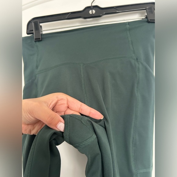 Girlfriend Collective Dark Green Activewear high rise  Leggings size medium - Picture 8 of 15
